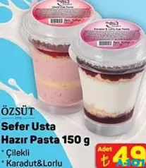 ÖZSÜT SEFER USTA HAZIR PASTA 150 G